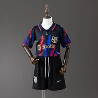 Camiseta + Short FC Barcelona Edición Especial Concept Negra Niños