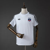 Camiseta Casual Colo-Colo Originals Blanca Adultos