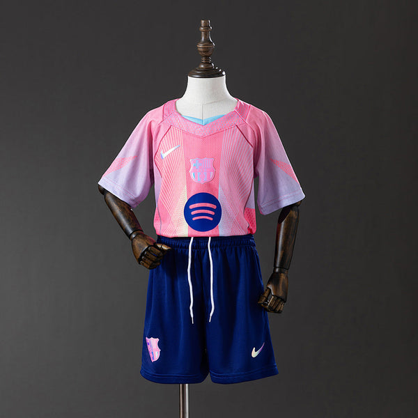Camiseta + Short FC Barcelona Edición Especial Concept Rosa Niños
