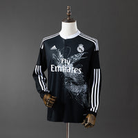 Camiseta Real Madrid Segunda Visitante Manga Larga 14/15 Adultos