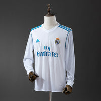 Camiseta Real Madrid Local Manga Larga 17/18 Adultos