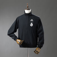 Cortavientos Reversible Real Madrid Negro - Black Dragon Adultos