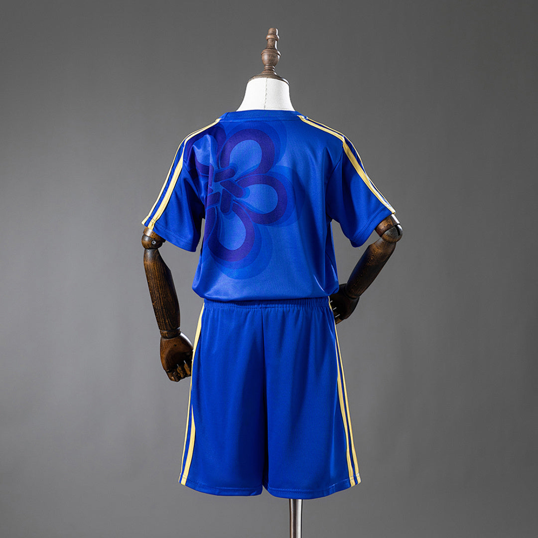 Camiseta + Short Real Madrid Cultural Story Azul 25/26 Niños