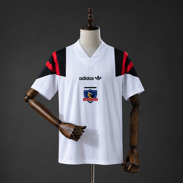 Camiseta Colo-Colo EQT Retro Blanca 26/27 Adultos