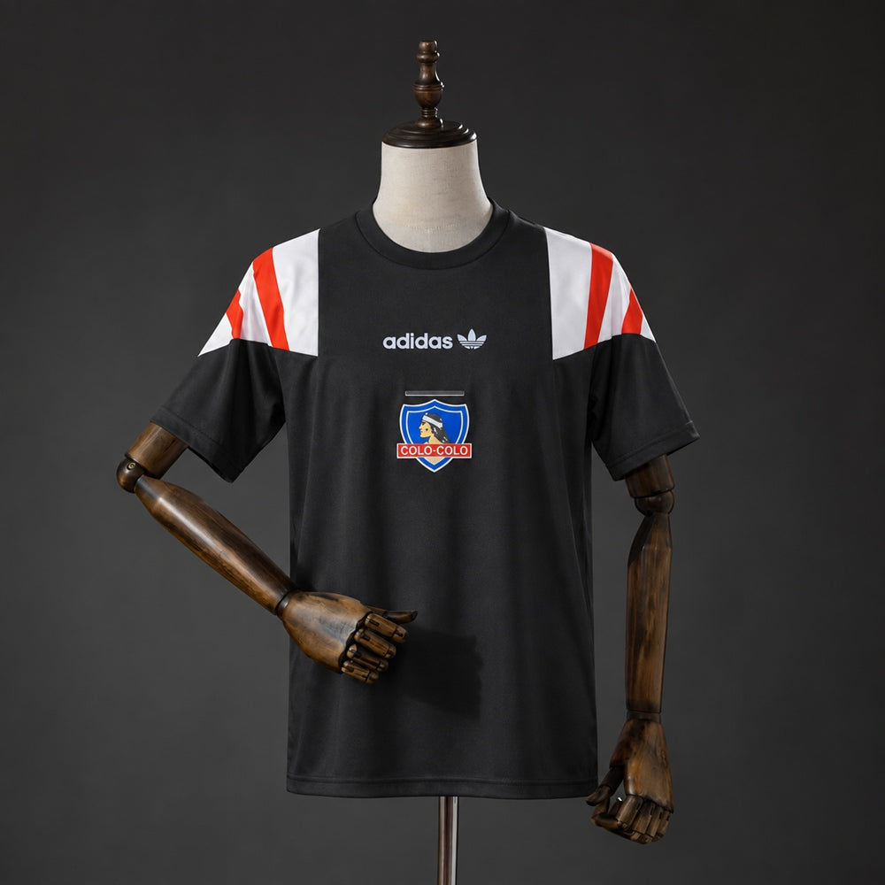 Camiseta Colo-Colo EQT Retro Negra 26/27 Adultos