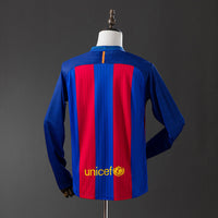 Camiseta FC Barcelona Local Manga Larga 16/17 Adultos