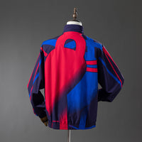 Cortavientos FC Barcelona Reversible Azul - Rojo Adultos