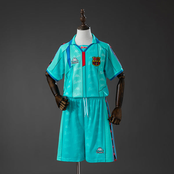 Camiseta + Short FC Barcelona Visitante 96/97 Niños