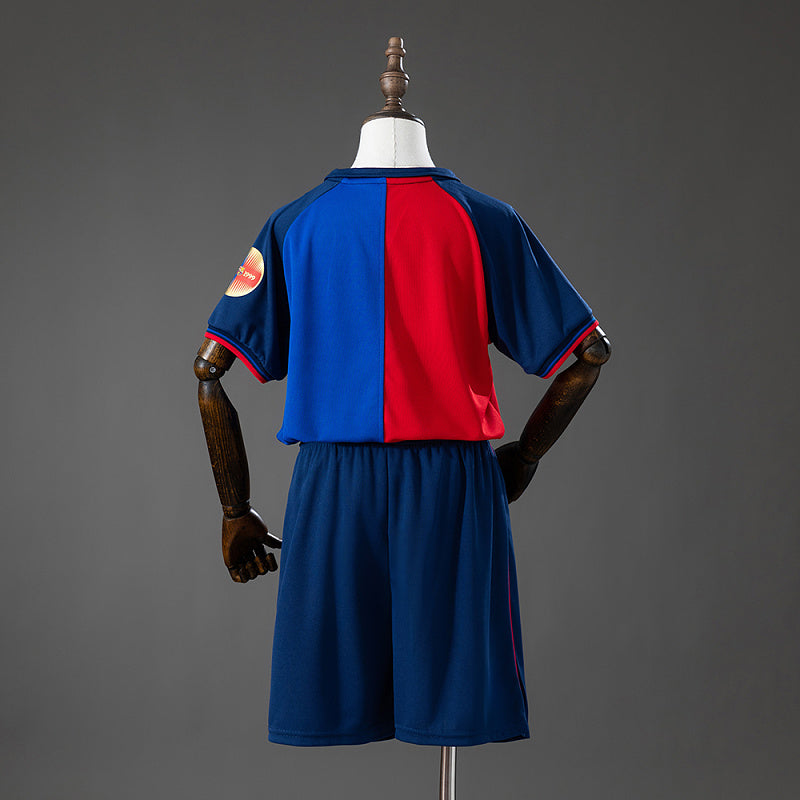 Camiseta + Short FC Barcelona 100th Aniversario Retro Niños
