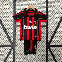 Camiseta + Short AC Milan 06/07 Retro Niños