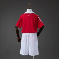 Camiseta + Short Manchester United Local 2010/2011 Niños