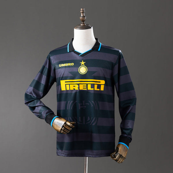 Camiseta Inter Tercera Manga Larga 1997/98 Adultos