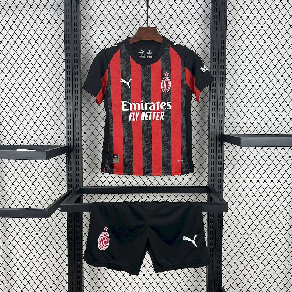 Camiseta + Short AC Milan 25/26 Niños