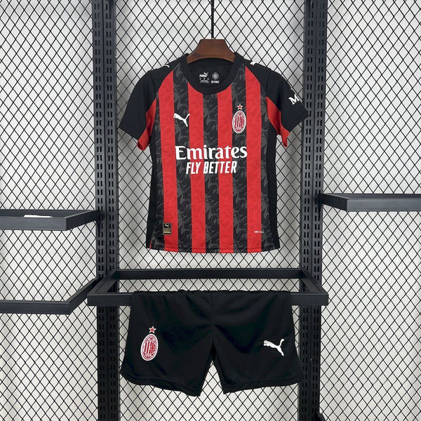 Camiseta + Short AC Milan 25/26 Niños