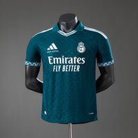 Camiseta Real Madrid Visitante 26/27 Verde Adultos [PLAYER VERSION]