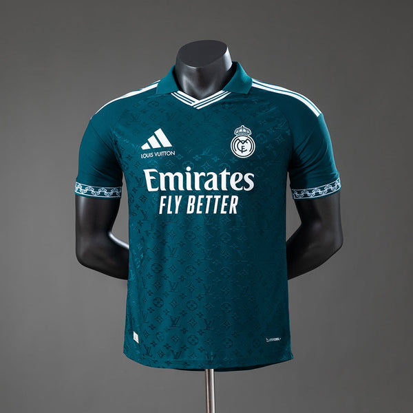 Camiseta Real Madrid Visitante 26/27 Verde Adultos [PLAYER VERSION]