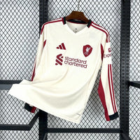 Camiseta Liverpool Visitante 25/26 Adultos Manga Larga