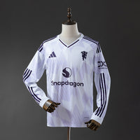 Camiseta Manchester United Visitante Manga Larga 25/26 Adultos