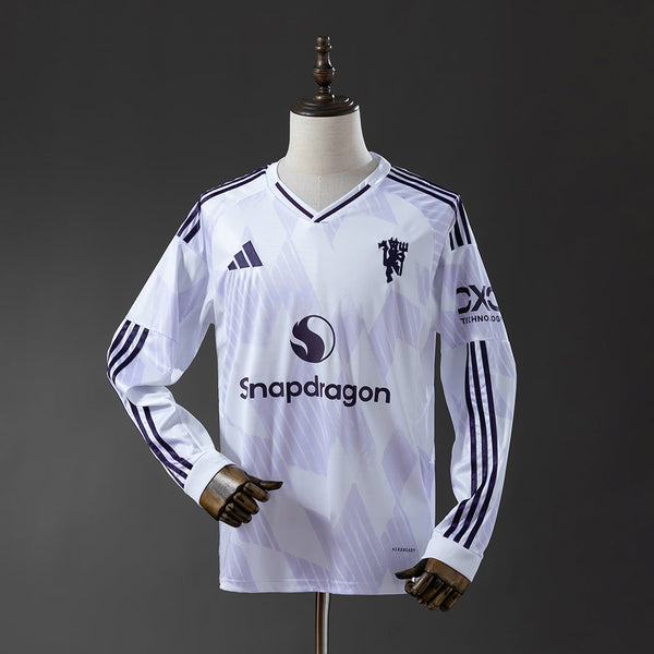 Camiseta Manchester United Visitante Manga Larga 25/26 Adultos