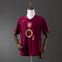Camiseta Arsenal Local 05/06 Adultos