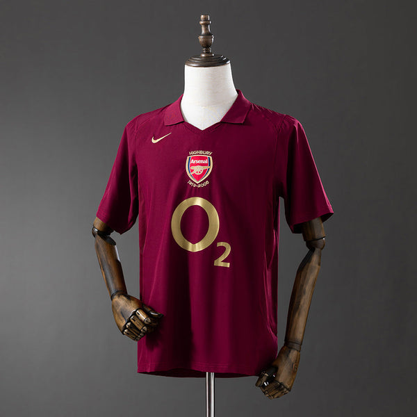 Camiseta Arsenal Local 05/06 Adultos