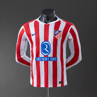 Camiseta Atlético de Madrid Local Manga Larga 25/26 Adultos [PLAYER VERSION]
