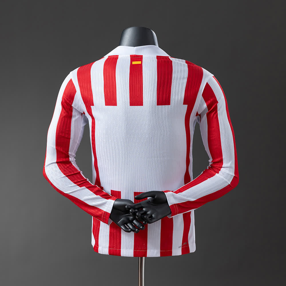 Camiseta Atlético de Madrid Local Manga Larga 25/26 Adultos [PLAYER VERSION]