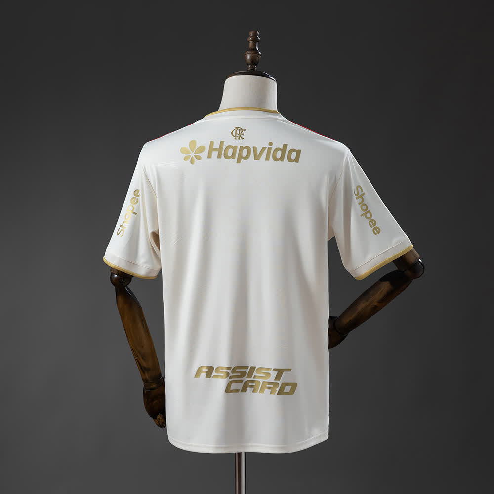 Camiseta Flamengo Alternativa Visitante Todos los Sponsors 25/26 Adultos