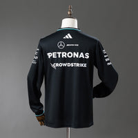Camiseta Mercedes F1 Manga Larga 2025 Adultos