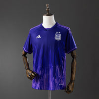 Camiseta Argentina Visitante Mundial 2022 Adultos