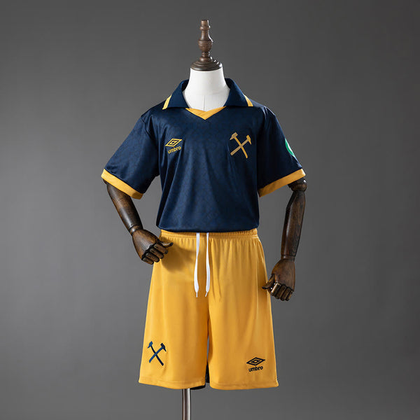 Camiseta + Short West Ham United Alternativa Visitante 25/26 Niños