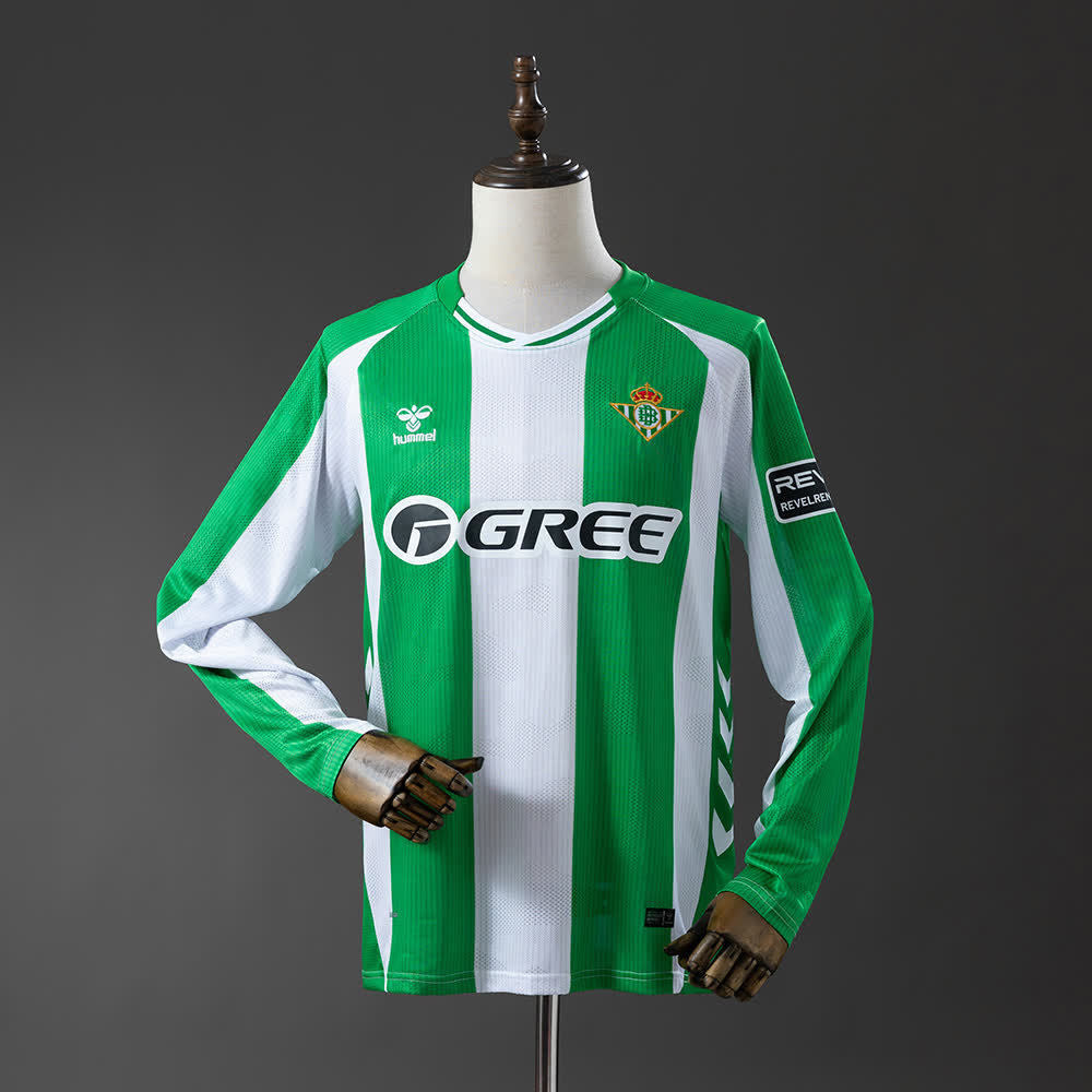 Camiseta Real Betis Local Manga Larga 25/26 Adultos