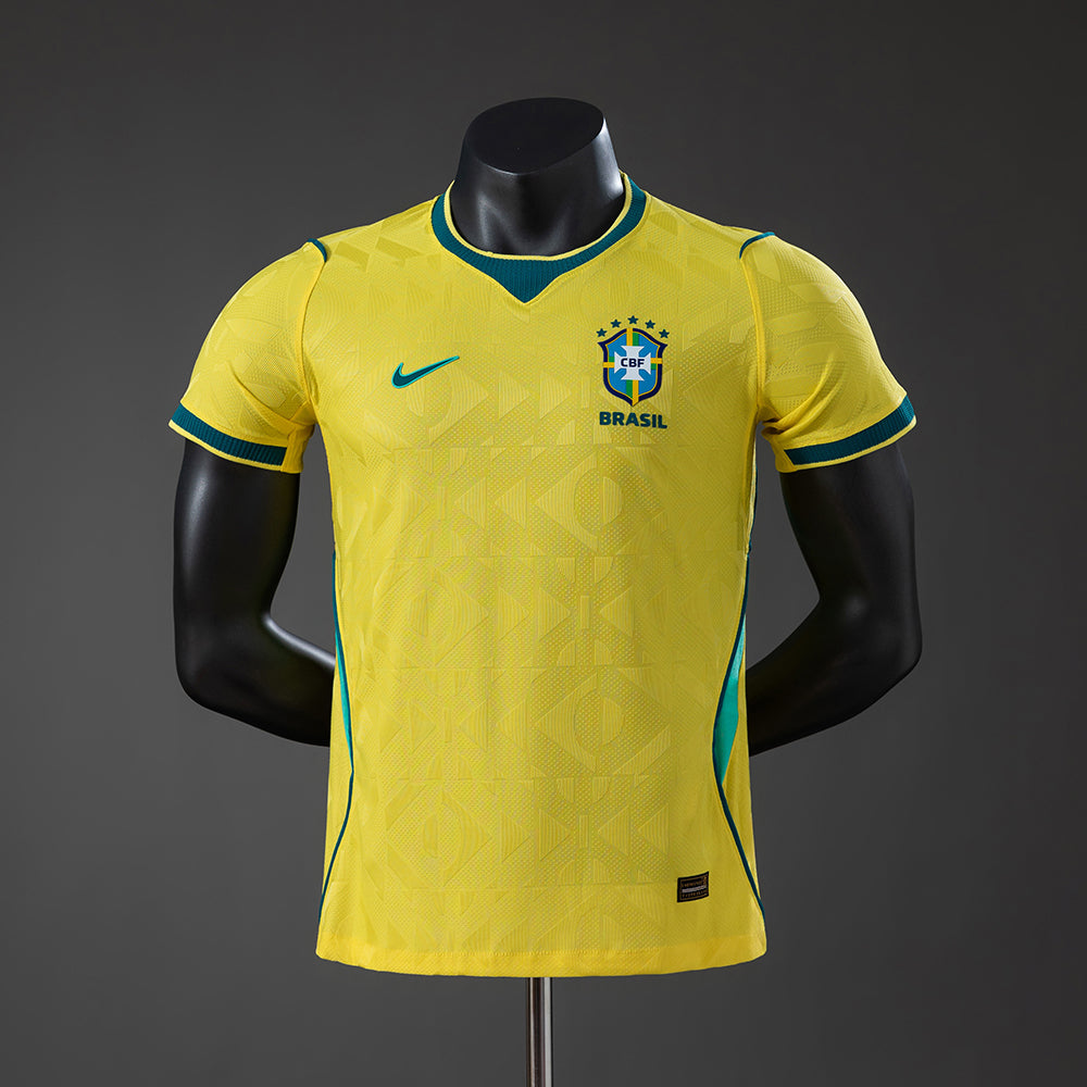 Camiseta Brasil Local 26/27 Adultos [PLAYER VERSION]