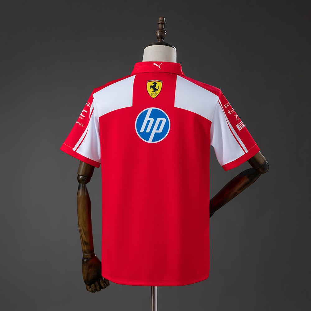 Polo Scuderia Ferrari F1 Réplica Oficial 2026 Adultos