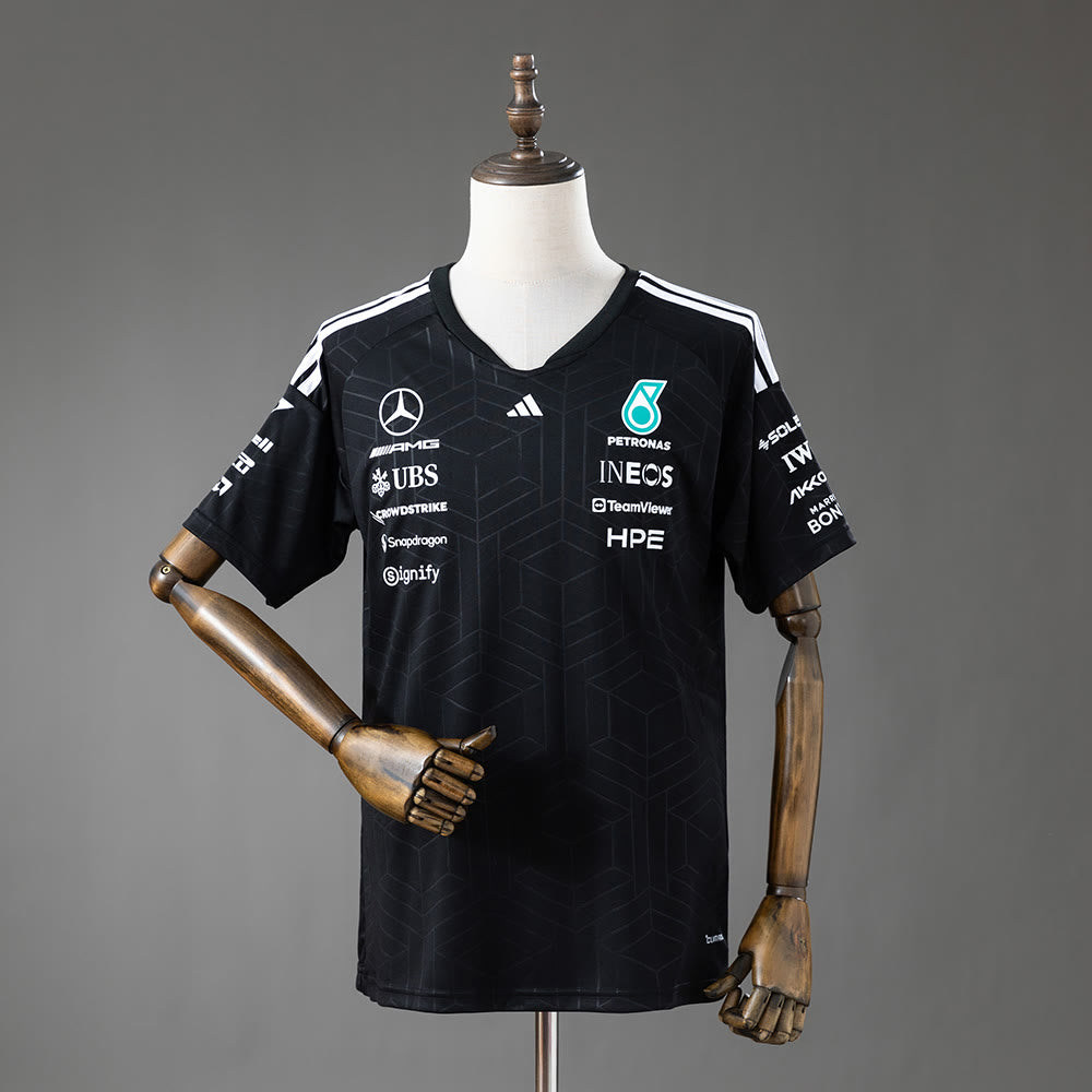 Camiseta Mercedes-AMG Petronas F1 Negro 2026 Adultos