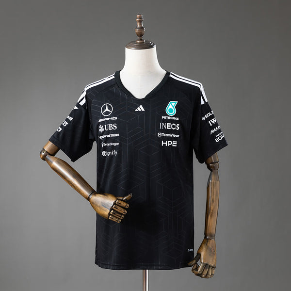 Camiseta Mercedes-AMG Petronas F1 Negro 2026 Adultos