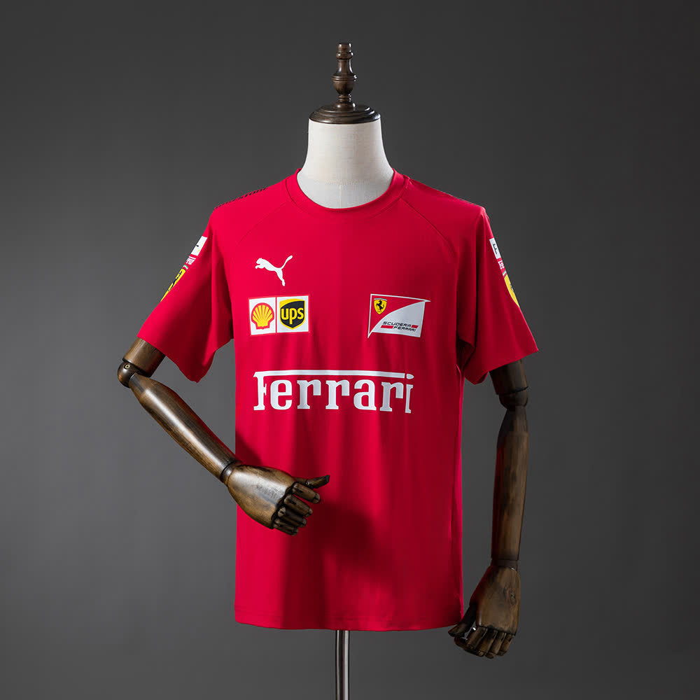 Camiseta Scuderia Ferrari F1 Rojo 2025 Adultos