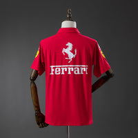 Polo Scuderia Ferrari F1 Rojo 2025 Adultos