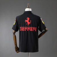 Polo Scuderia Ferrari F1 Negro 2025 Adultos