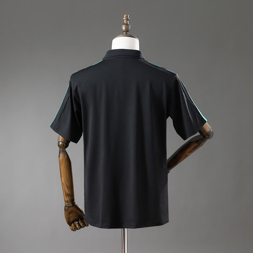 Polo Mercedes-AMG Petronas F1 Negro 2025 Adultos