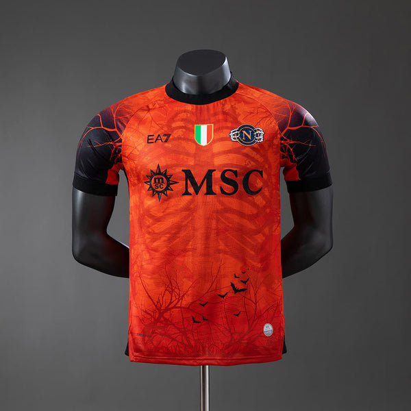 Camiseta Napoli Halloween Naranja 25/26 Adultos [PLAYER VERSION]
