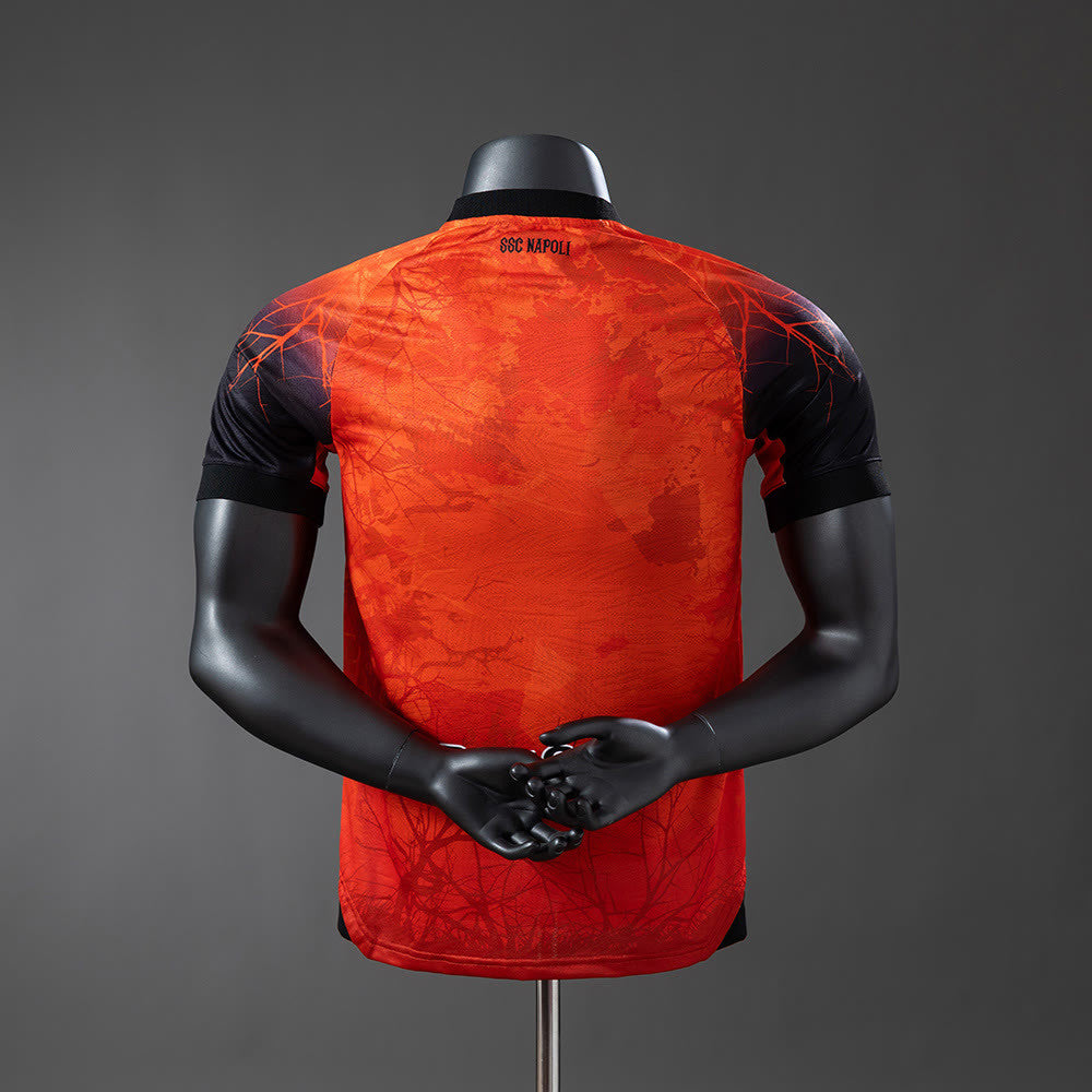 Camiseta Napoli Halloween Naranja 25/26 Adultos [PLAYER VERSION]
