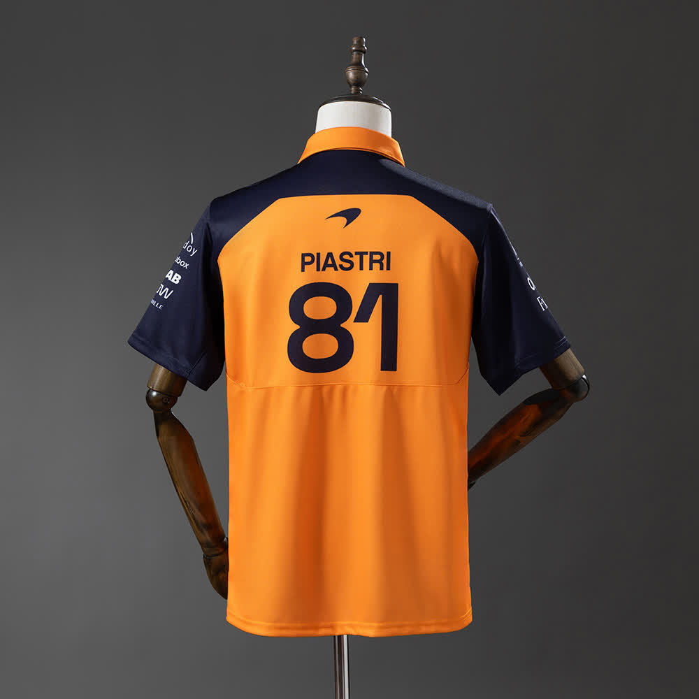 Polo McLaren Racing F1 Naranja 2025 Adultos