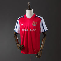 Camiseta Arsenal Local 01/02 Adultos