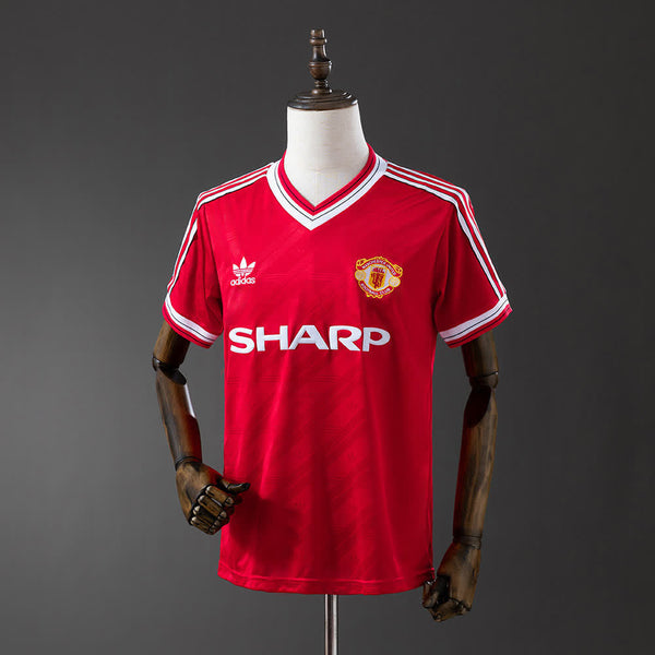 Camiseta Manchester United Local 86/88 Adultos