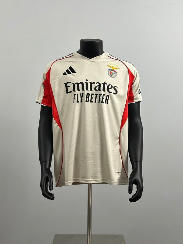 Camiseta Benfica Visitante Beige 25/26 Adultos