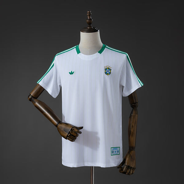 Camiseta Brasil Terrace Icons Blanco Adultos