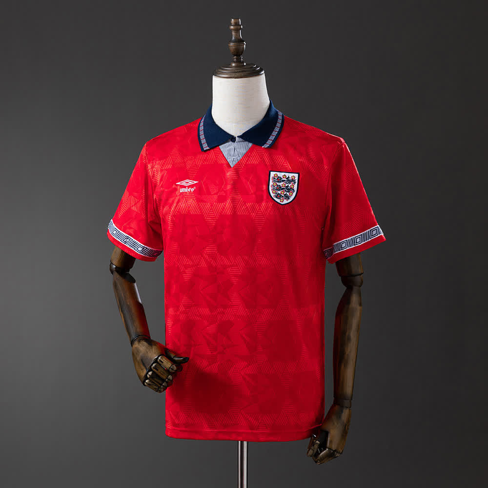 Camiseta Inglaterra Visitante 1990 Adultos