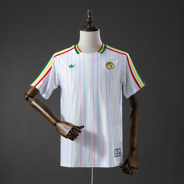 Camiseta Senegal Terrace Icons Blanco Adultos