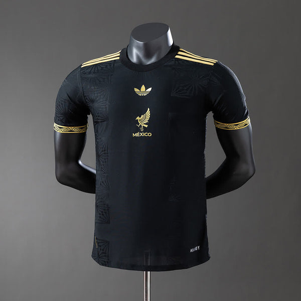 Camiseta México Edición Especial Negro 25/26 Adultos [PLAYER VERSION]